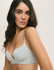 Comfie Push-Up Bra – Green – image 4