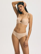 Push-Up Bra Q1.02 Claudia – Beige – image 1