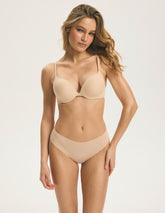 Bra Super Push-Up Q1.04 2 Size Up – Beige – image 1