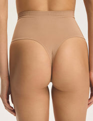 Seamless Thongs – Beige – image 4