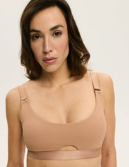 Soft Bra Bianco – Brown – image 4