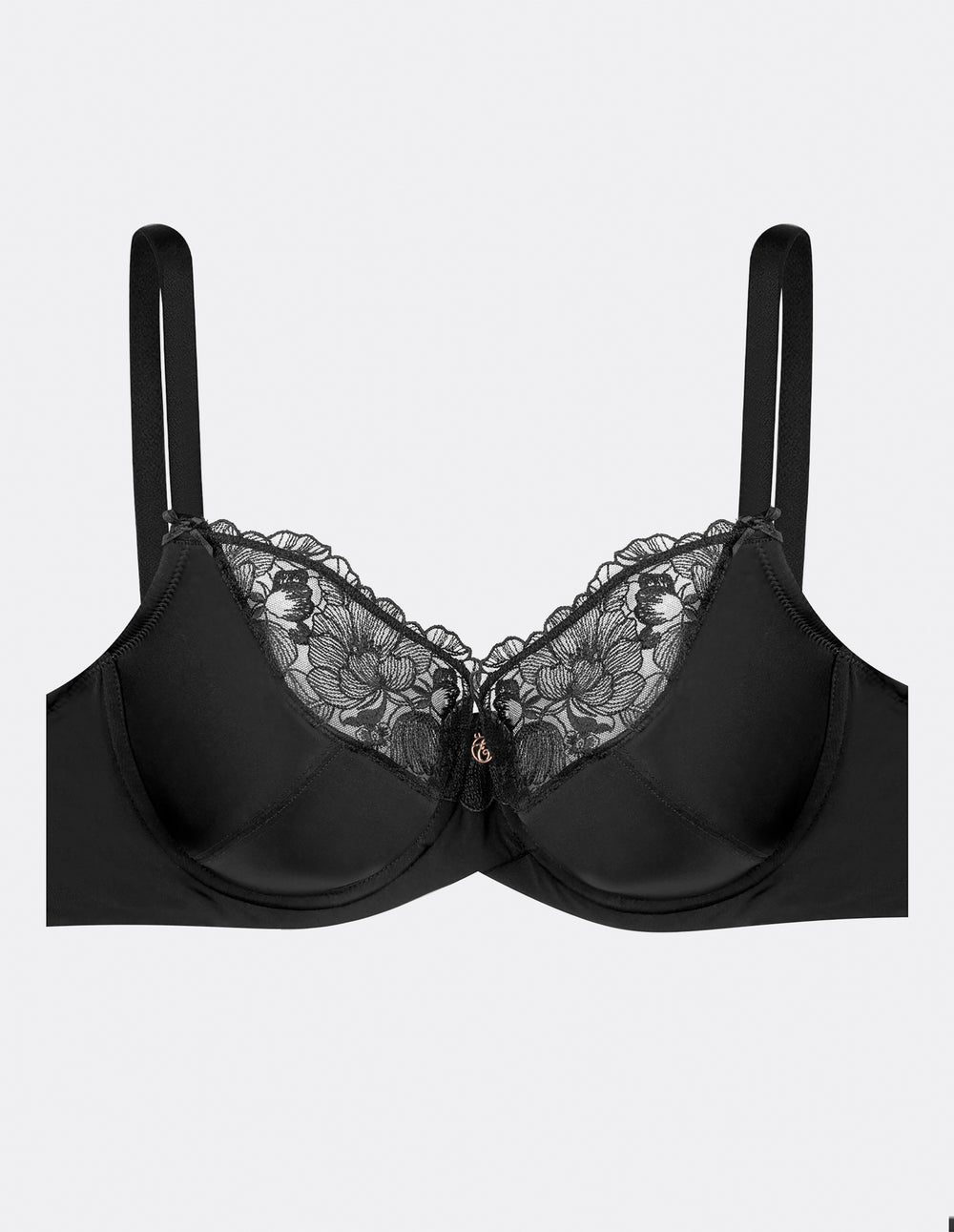 Semi-Padded Bra Bethany – Black – image 6