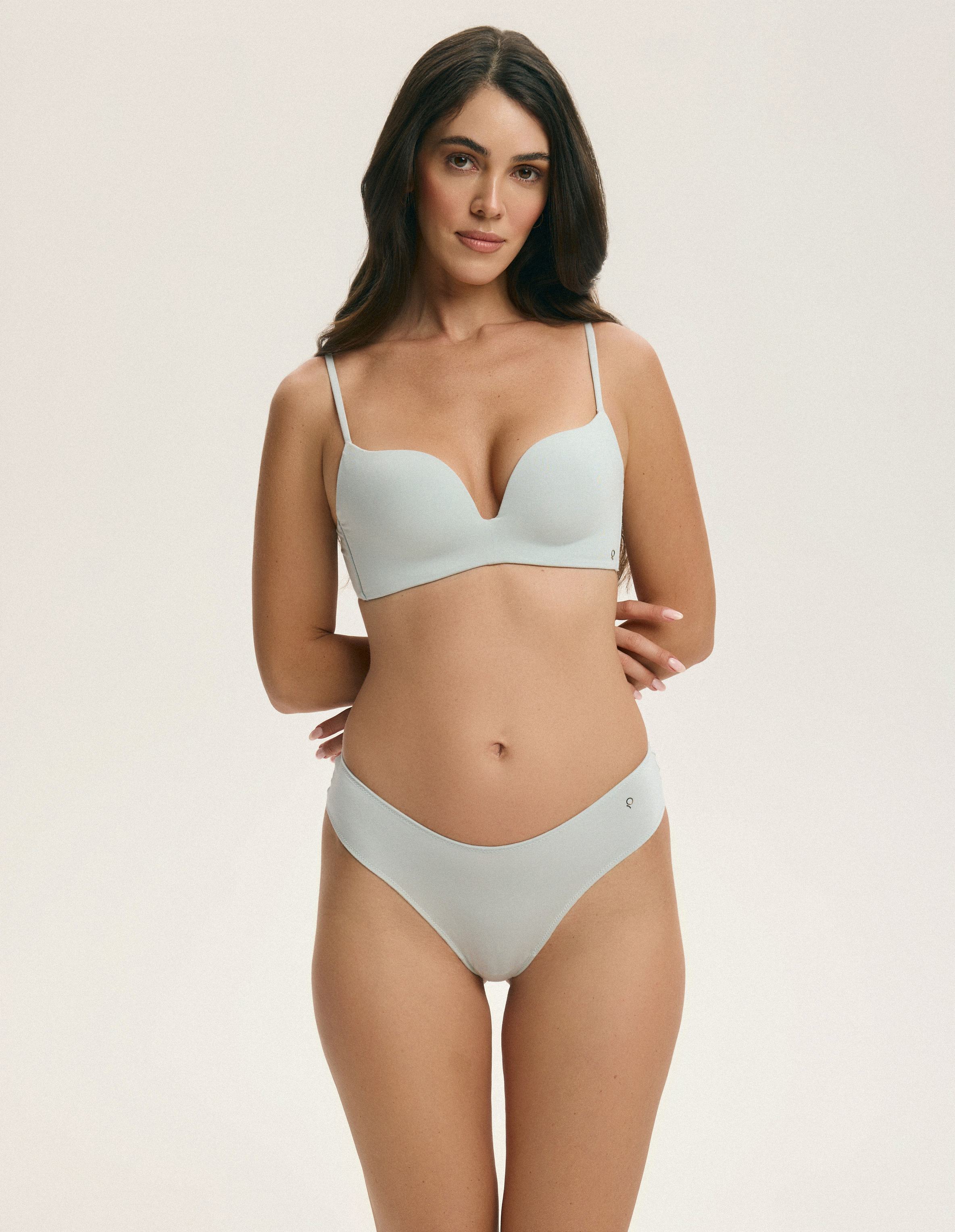 Comfie Push-Up Bra – Green – image 2