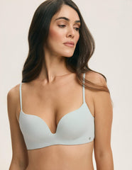 Comfie Push-Up Bra – Green – image 3
