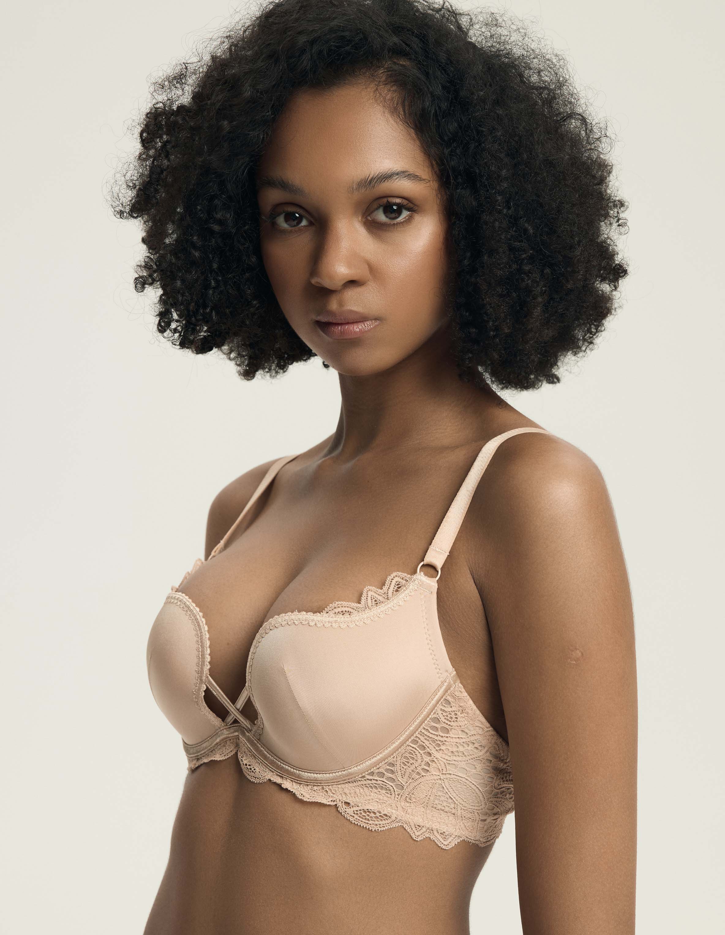Push-Up Bra Delis – Brown – image 3