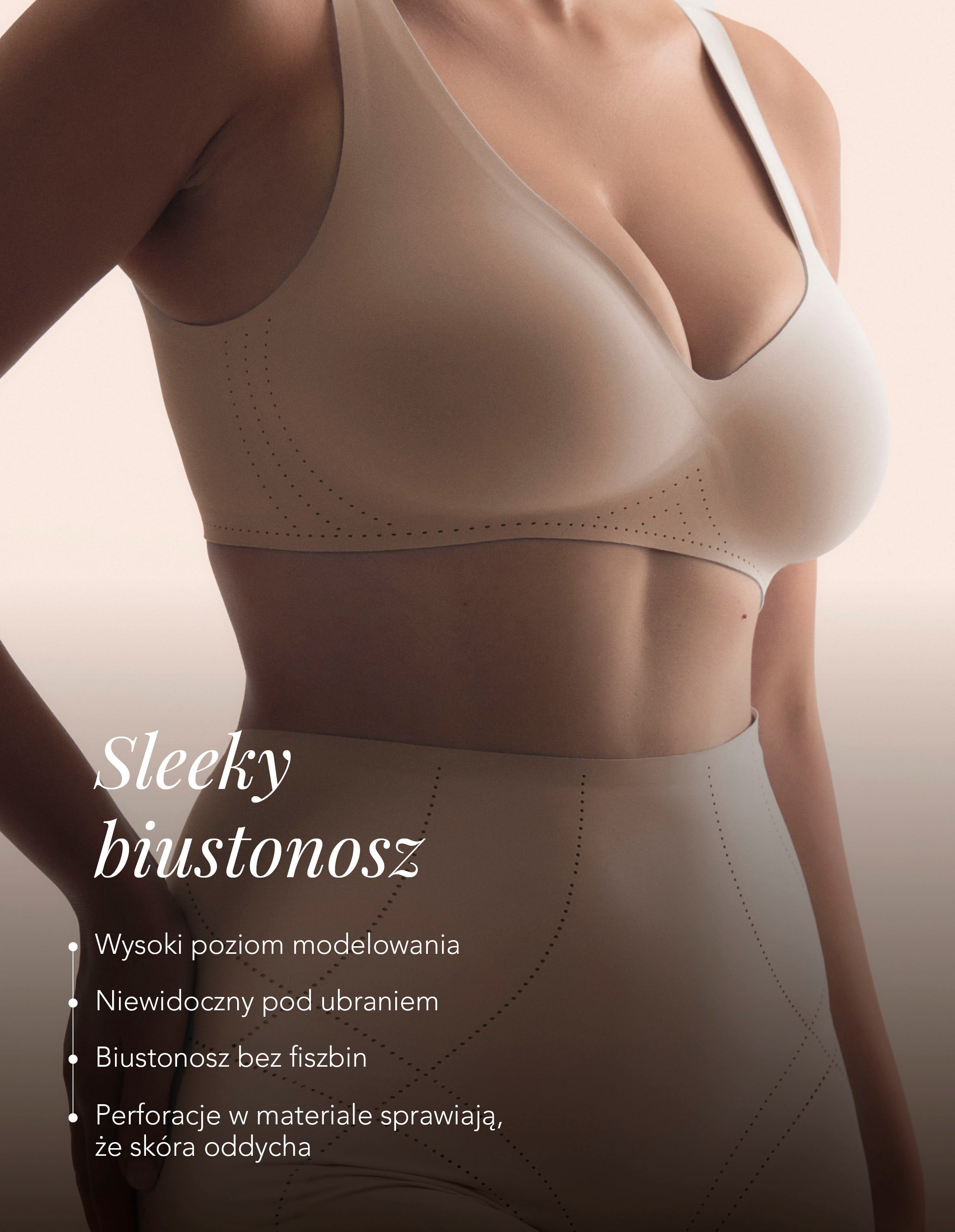 Push-Up Bra Sleeky – Beige – image 7