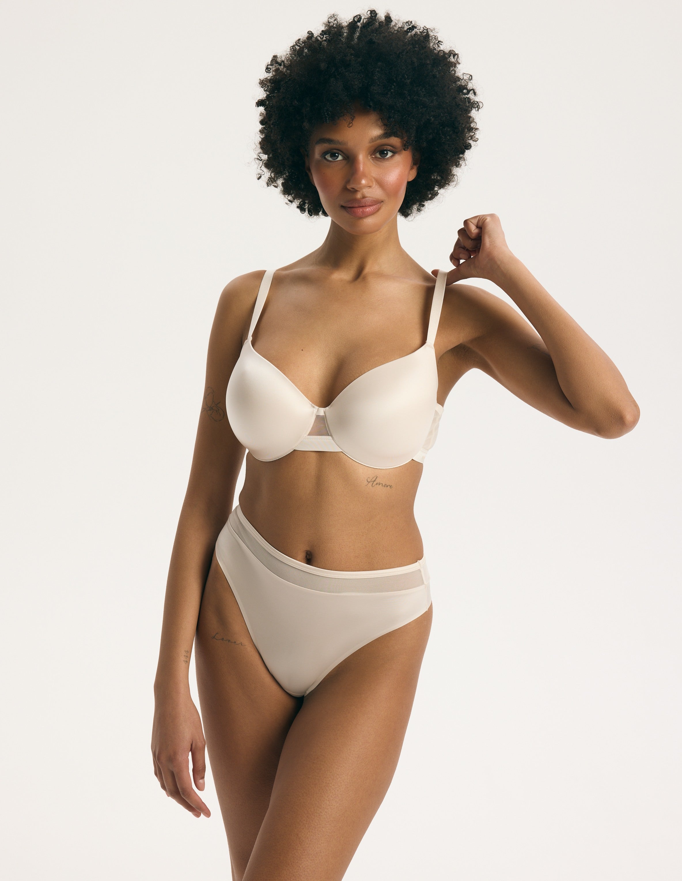 Padded Bra Pure (Larger Cup Sizes) – Ecru – image 5