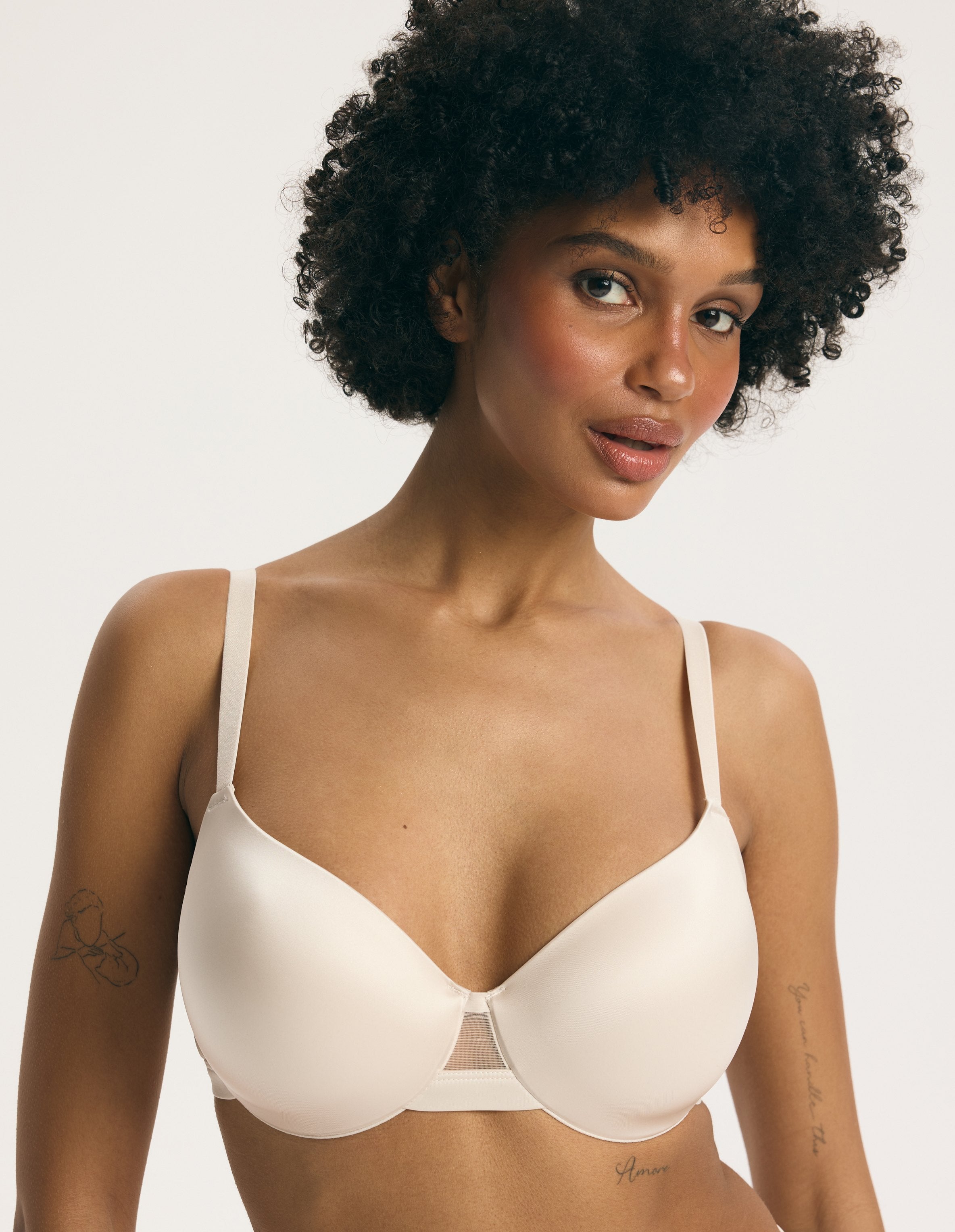 Padded Bra Pure (Larger Cup Sizes) – Ecru – image 2