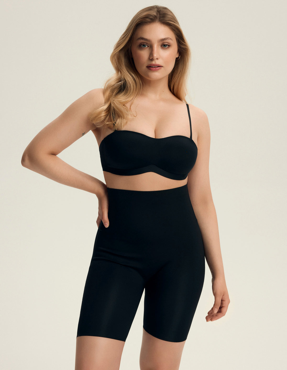 Padded Bra Smooth – Black – image 1