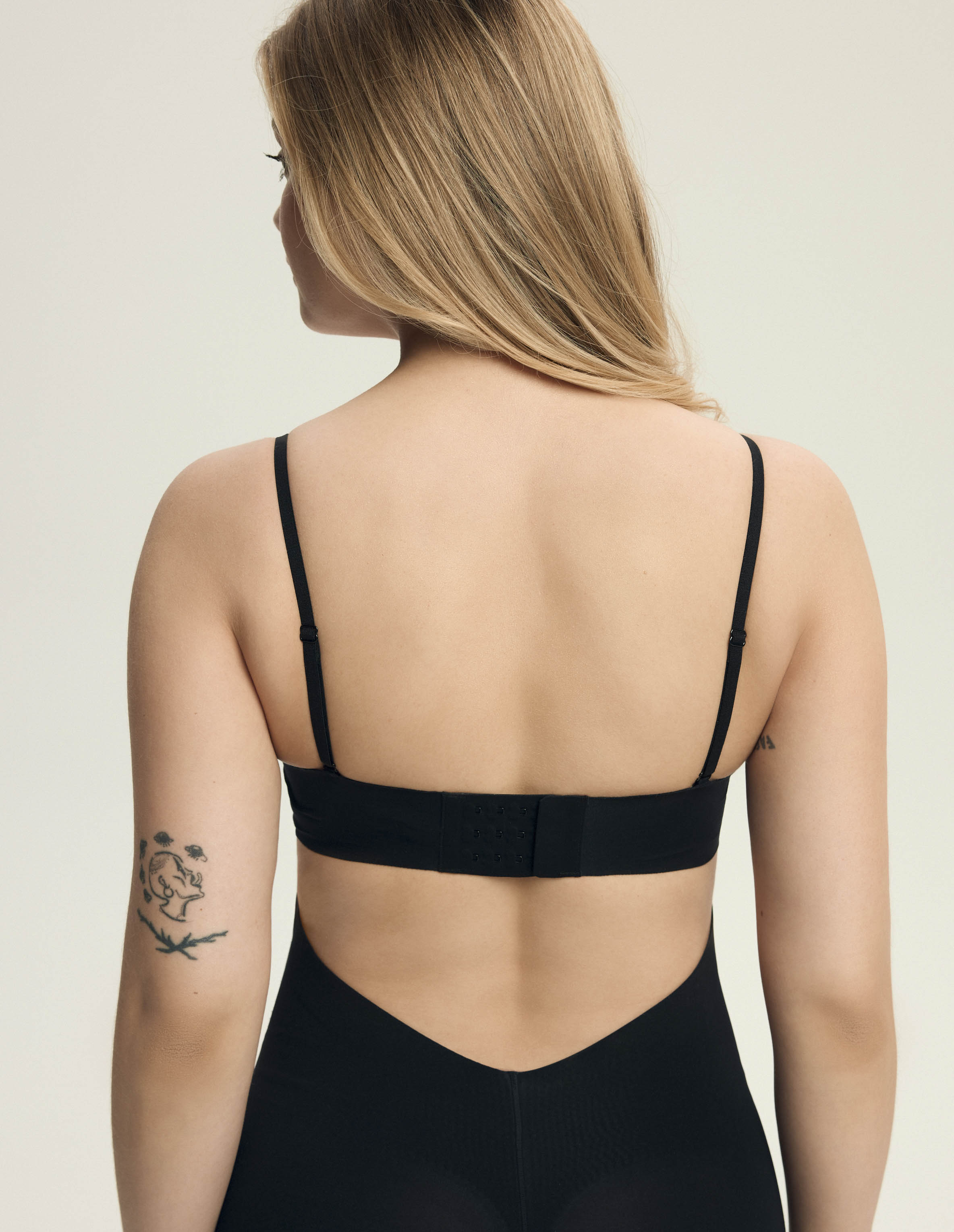 Padded Bra Smooth – Black – image 4
