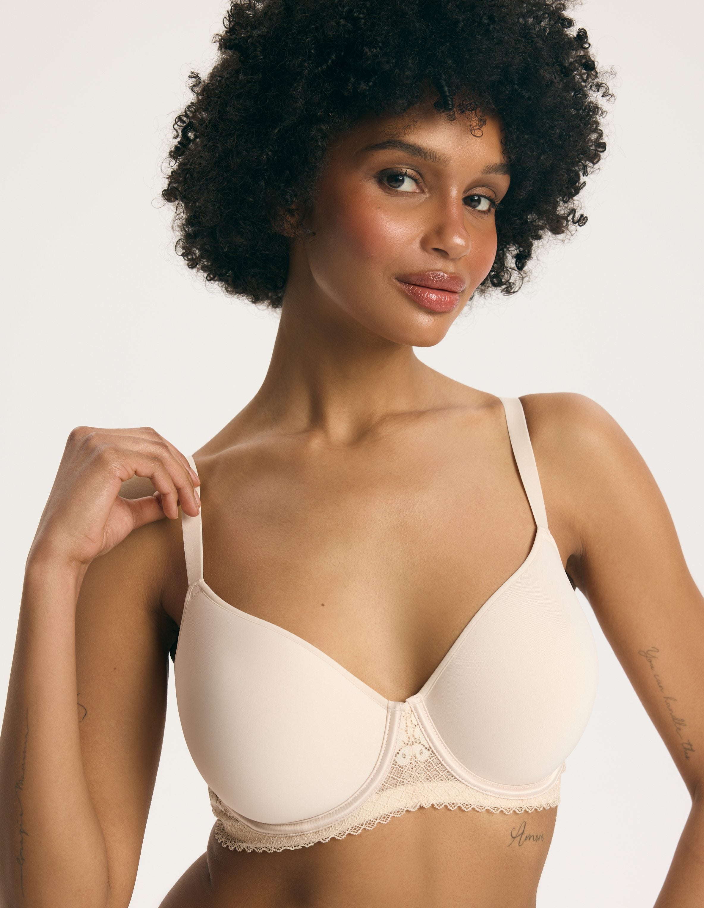 Padded Bra Virginia – Beige – image 1