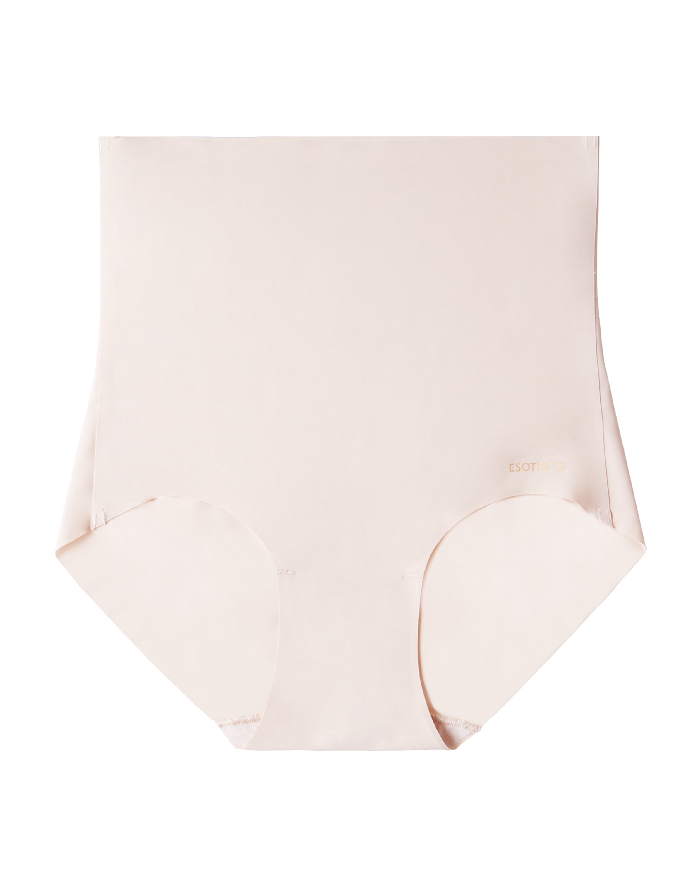High-Waisted Briefs Plain – Beige – image 6