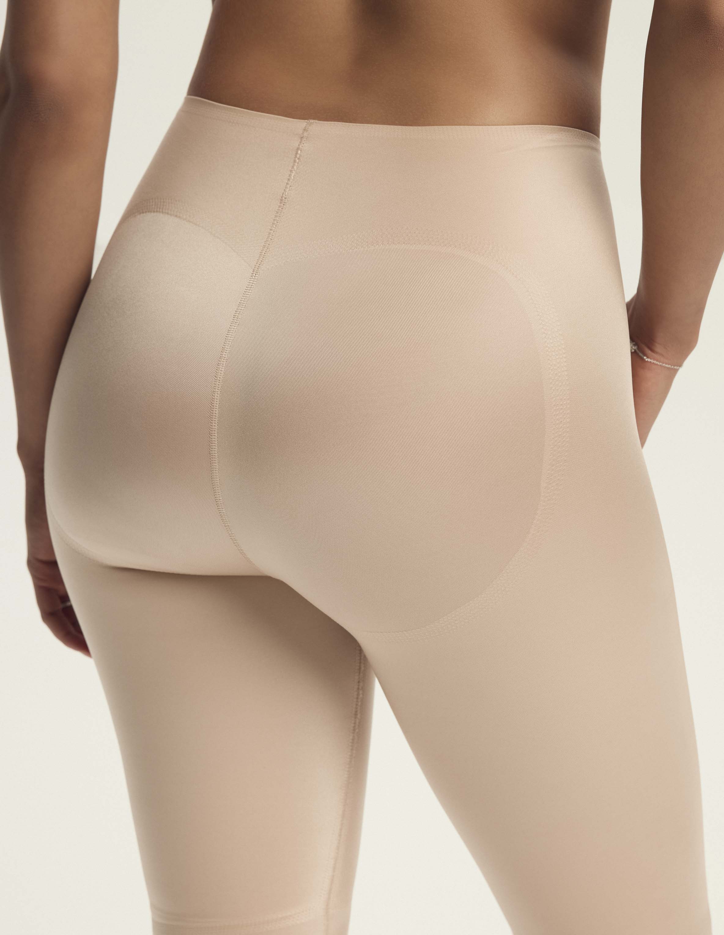 Shaping Leggings Silky – Beige – image 4
