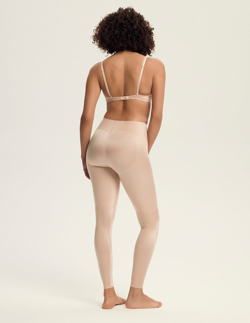 Shaping Leggings Silky – Beige – image 3