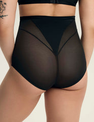 High-Waisted Shaping Briefs Sculpt – Black – image 3