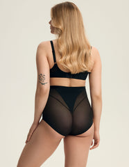 High-Waisted Shaping Briefs Sculpt – Black – image 4