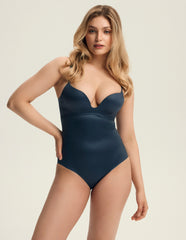 High-Waisted Shaping Briefs Shapy – Navy – image 1
