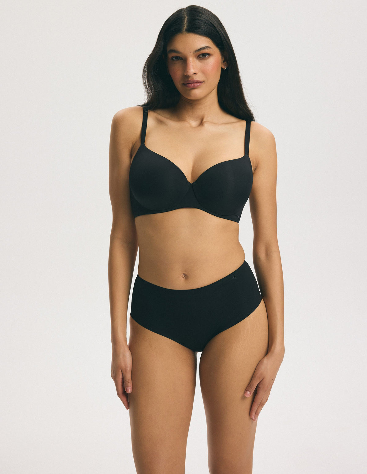 High-Waisted Panties Q2.03 – Black – image 1