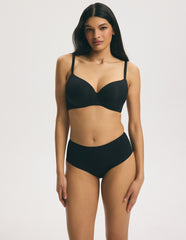 High-Waisted Panties Q2.03 – Black – image 1
