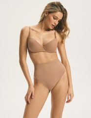 Seamless Thongs – Beige – image 1